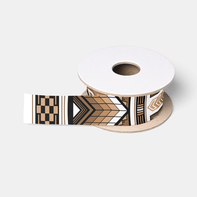 Sacred Places Brown Satin Ribbon (Spool)