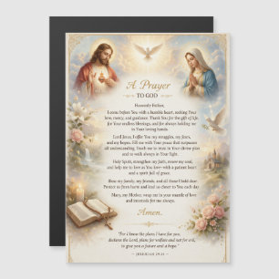 Sacred Prayer to God Devotional Artwork