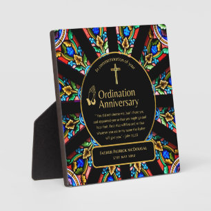 Sacred Priest Gift Pastor Deacon Ordination Custom Plaque