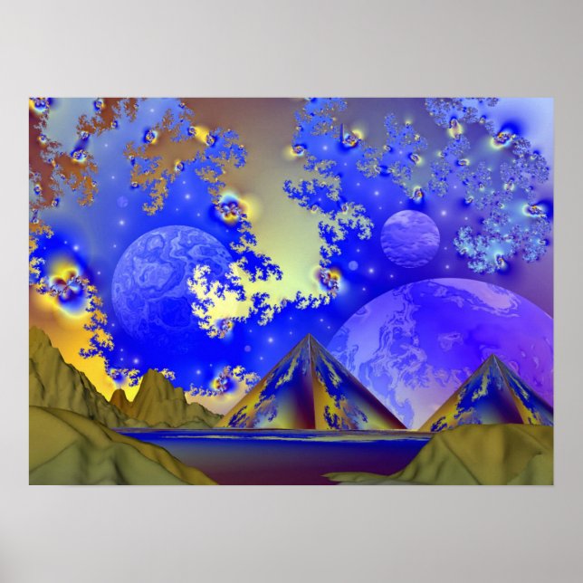 Sacred Pyramids - Poster (Front)