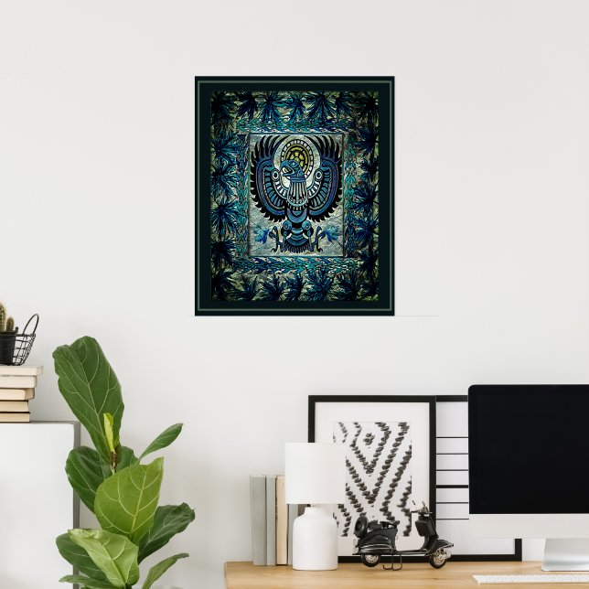 Sacred Raven Poster (Home Office)