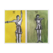 SACRED RHYTHMIC III ,IV DANCE MOVEMENTS POST CARD