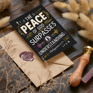 Sacred Scripture Adorned Postcard
