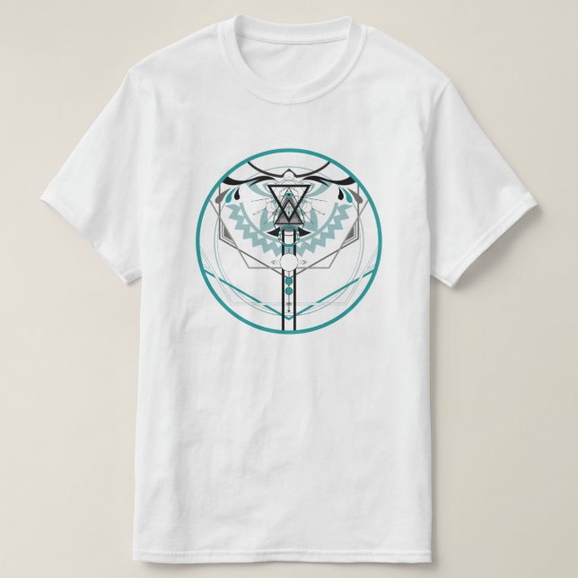 sacred solar glyph T-Shirt (Design Front)