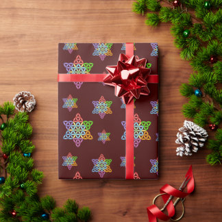 Sacred Star - Star Of Life, 02/3D-CF. Wrapping Paper