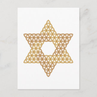 Sacred Star - Star of Life, 04/3D-Br. Postcard