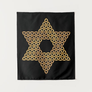 Sacred Star - Star of Life, 04/3D-Br. Tapestry