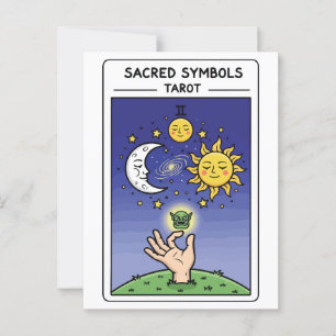 Sacred Symbols Tarot  Postcard
