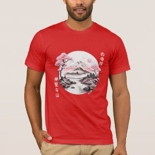 Sacred temple on a blessed river Landscape T-Shirt