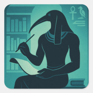 Sacred Thoth Divine Wisdom God Sticker