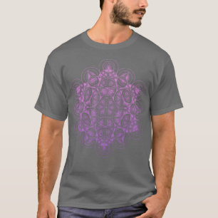 Sacred Traingle Circles Gradient T-Shirt