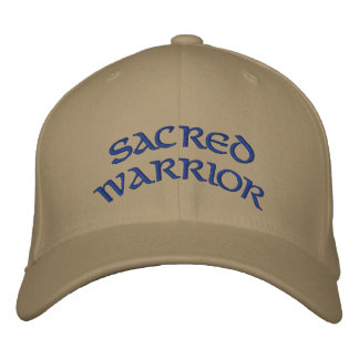 SACRED WARRIOR EMBROIDERED HAT