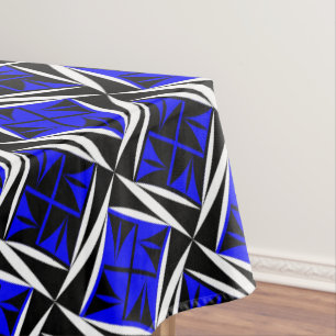 Sacred Winds in Blue Tablecloth