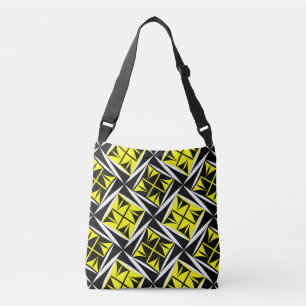 Sacred Winds in Yellow Crossbody Bag