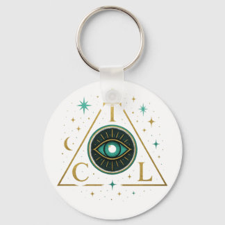 SacredSpace: Through The Cosmic Lens Keychain