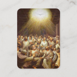Sacrement des cartes de prière de Saint-Esprit de