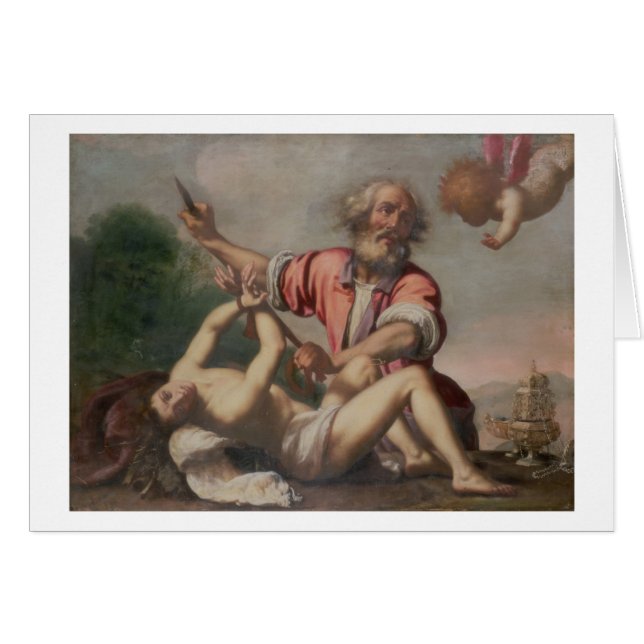 Sacrifice d'Isaac (Devant horizontal)