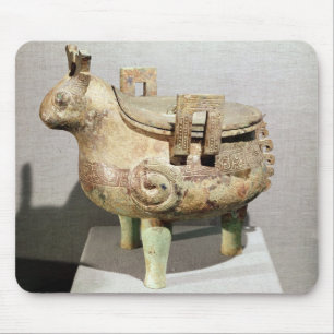 Sacrificial 'hsi-ting' animal figure mouse pad