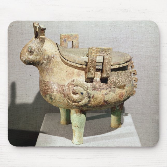 Sacrificial 'hsi-ting' animal figure mouse pad (Front)