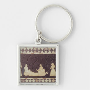 Sacrificial scene keychain