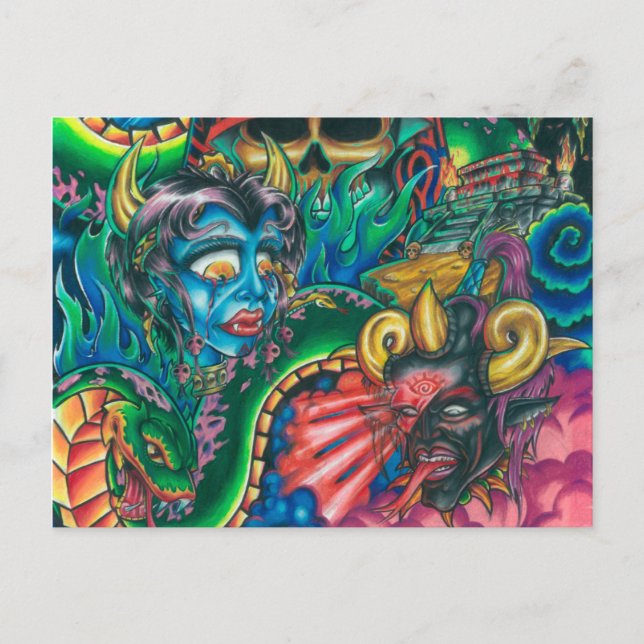 Sacrifier les cartes postales (Devant)