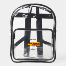 Sacs à dos scolaires transparents Sacs bandoulière