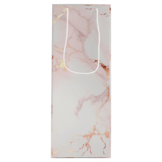 Sacs à vin rose clair (Devant)