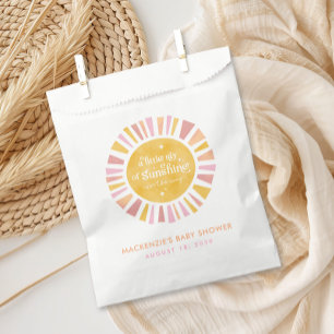 Sacs Baby shower soleil Favoriser