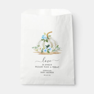 Sacs Bleus Petit Citrouille Faveur