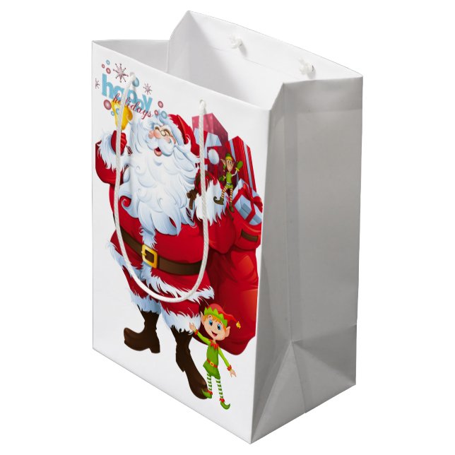 Sacs cadeaux de Noël (Dos Angle)