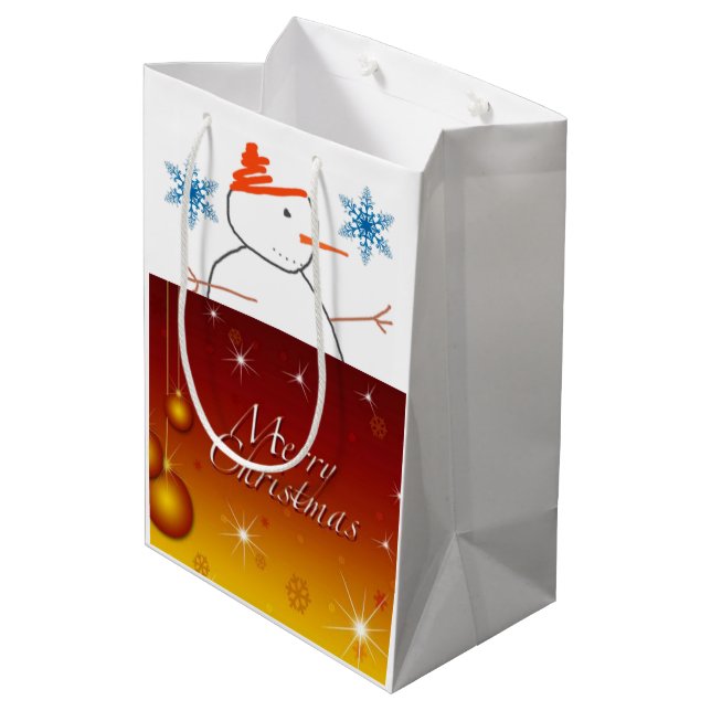 Sacs cadeaux de Noël (Dos Angle)