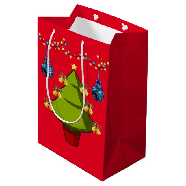 Sacs cadeaux de Noël (Dos Angle)