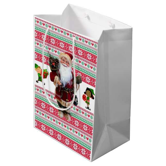 Sacs cadeaux de Noël (Dos Angle)
