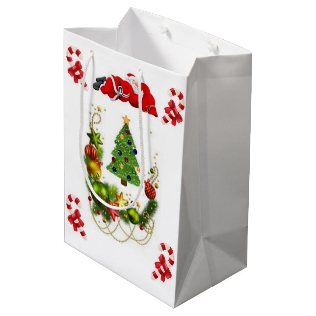 Sacs cadeaux de Noël (Dos Angle)