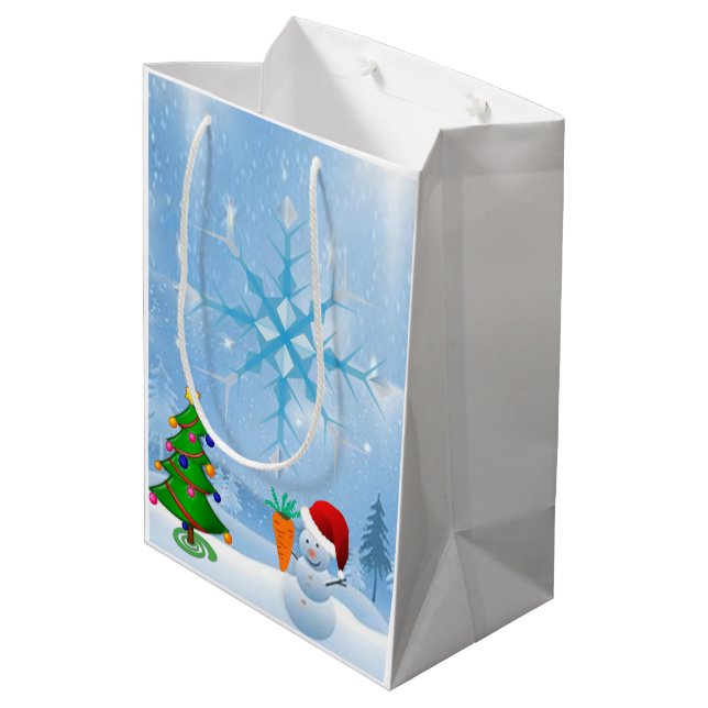 Sacs cadeaux de Noël (Dos Angle)
