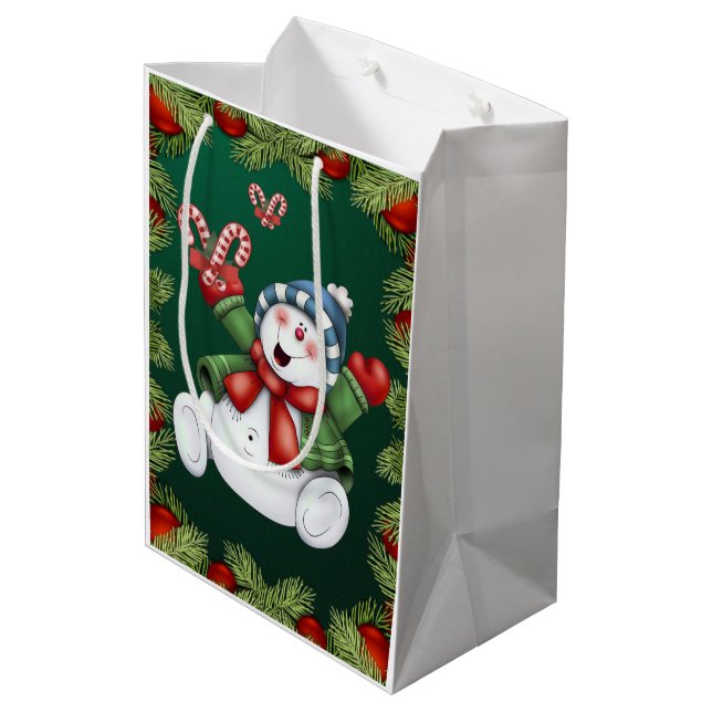 Sacs cadeaux de Noël (Dos Angle)