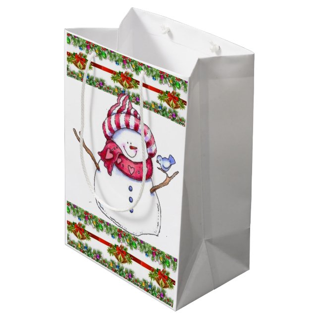 Sacs cadeaux de Noël (Dos Angle)