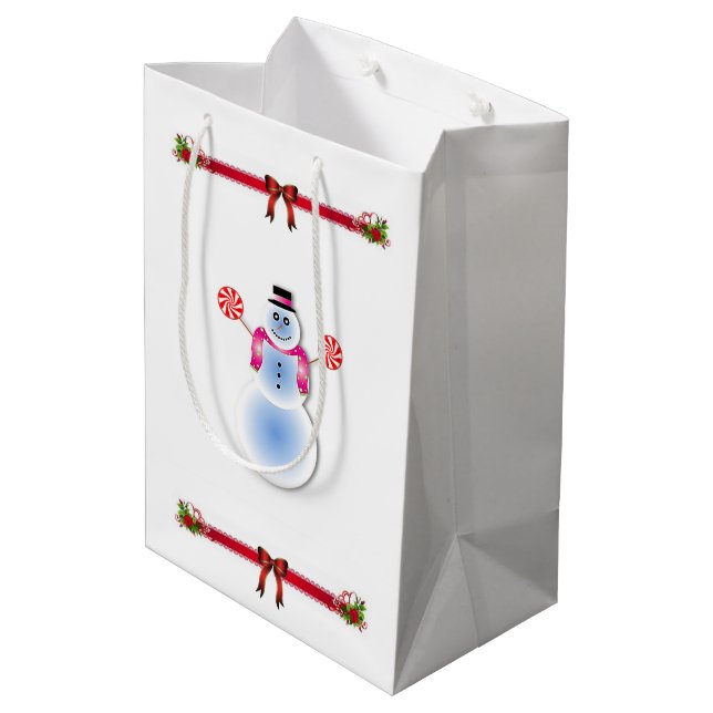 Sacs cadeaux de Noël (Dos Angle)