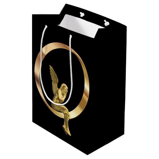 Sacs cadeaux de Noël Angel (Dos Angle)