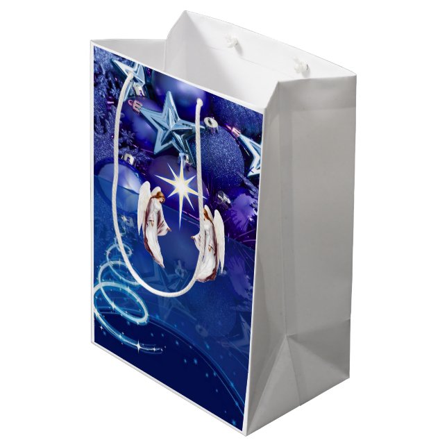 Sacs cadeaux de Noël Angel (Dos Angle)
