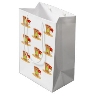 Sacs cadeaux de Noël Capuccino