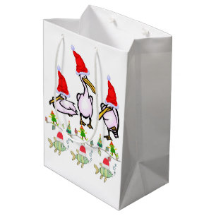 Sacs cadeaux de Noël Pélican