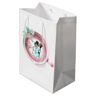 Sacs cadeaux de Noël Snowman