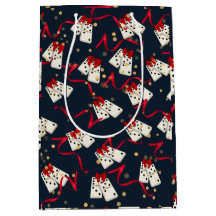 Sacs cadeaux - Domino Design Blue