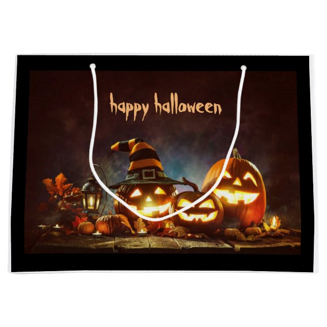Sacs cadeaux Happy Halloween (Devant)
