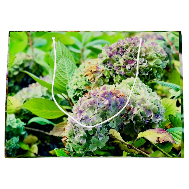 Sacs cadeaux Hydrangeas (Devant)
