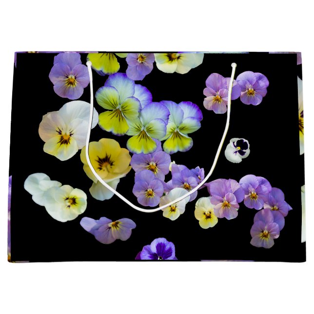 Sacs cadeaux Pansy (Devant)