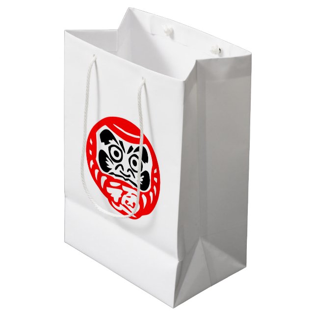 Sacs cadeaux pour poupée Daruma (Devant Angle)