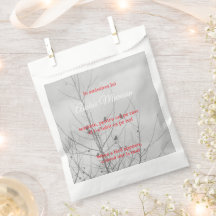 Sacs cadeaux rouges Parastas