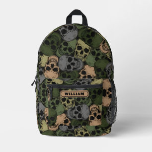 Sacs camouflage vert kaki gothique vintage pour ho